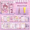 Beautiful Princess Dress-Up Stickers Book for Girls - DIY Fashion & Makeup