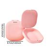 1PC - Dental Orthodontics Invisible Dental Cover Box Orthodontic Retainer Box Portable Portable Dental Cover Storage Box