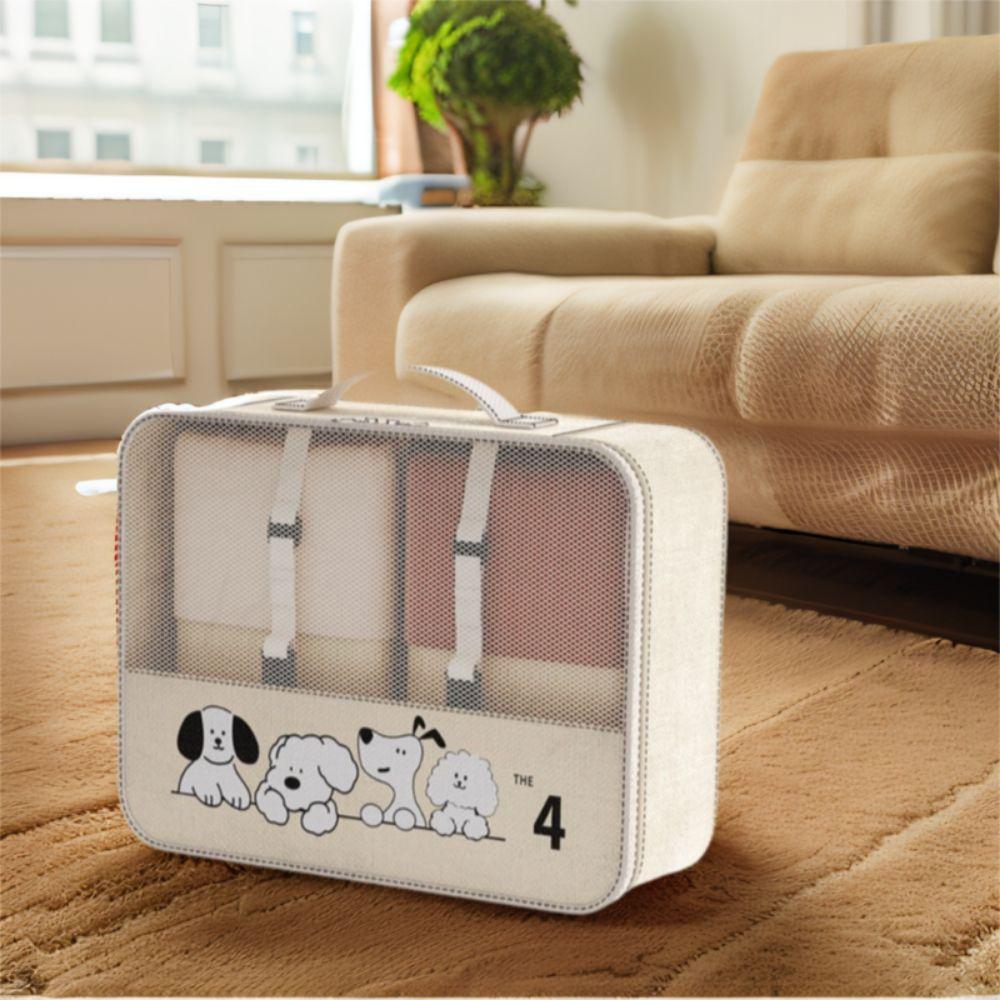 5Pcs/Set Dustproof Suitcase Packing Bag Large Capacity Clothes Underwear Storage Bag  Travel