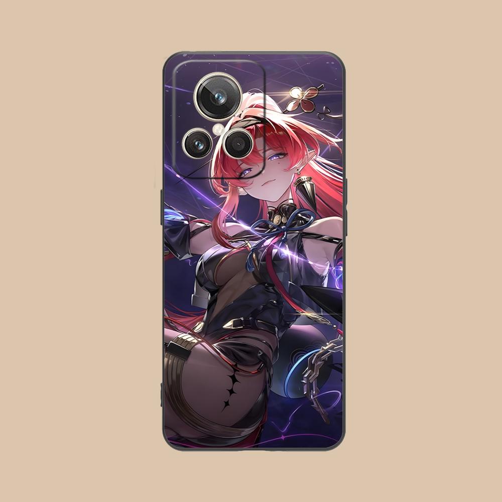 Wuthering Waves Yinlin Mobile Phone Case for Realme 15 14 13 12 11 10 9 Pro Plus T i Lite 5G Colorful Printing Cover Cover
