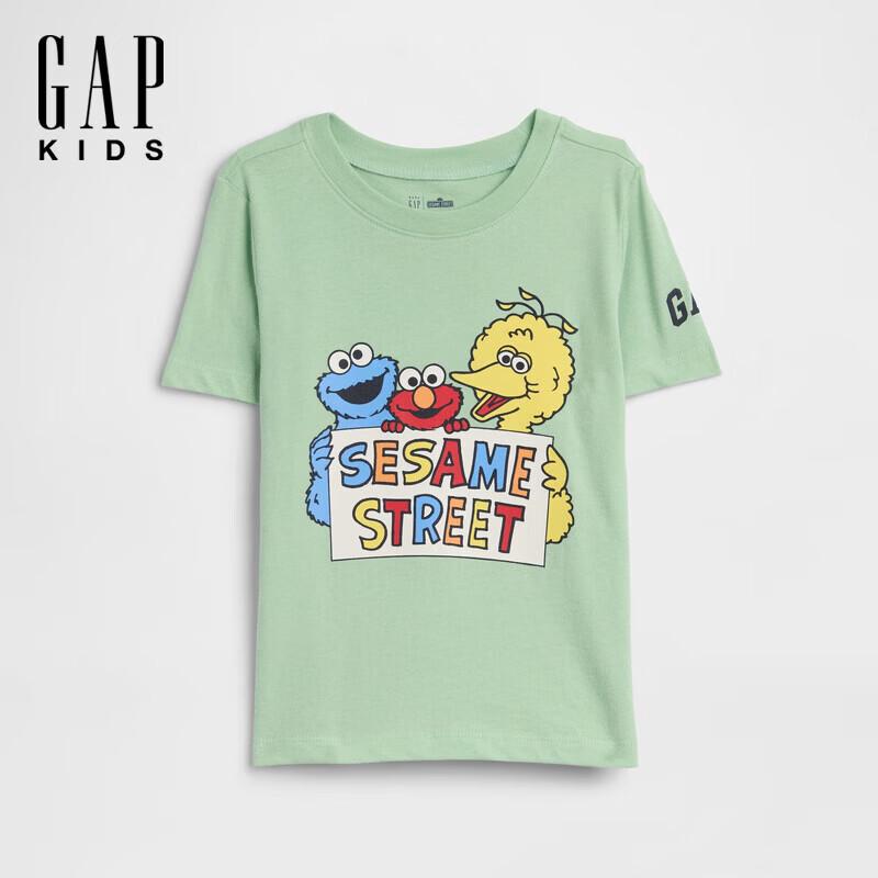 

GAP Boys Toddler Cartoon Print Short Sleeve T-Shirt 110/56