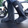 Copriscarpe Unisex Impermeabili e Antipioggia - Cinghie Elastiche Regolabili, Materiale Antiscivolo, Mantengono i Piedi Asciutti in Condizioni di Bagnato, Calzature Resistenti alle Intemperie