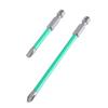 Professional Electrician Screwdriver Crossheads Bit With Strong Magnetic Tip Steel Extended Insulation Sleeve for Repair