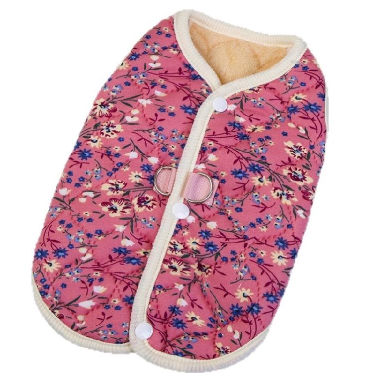 

Girl Dog Vest Costume Apparel Fleece Coat Vest Spring Winter Cloth for Puppy Dog and Cats Photo Props XXL рожевий