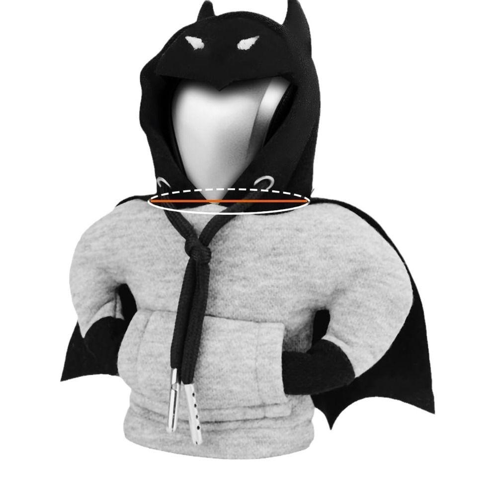 

Durable Bat Shift Lever Collars Hoodie Plush Change Lever Cover Hoodie Car Gear Shift Cover Car
