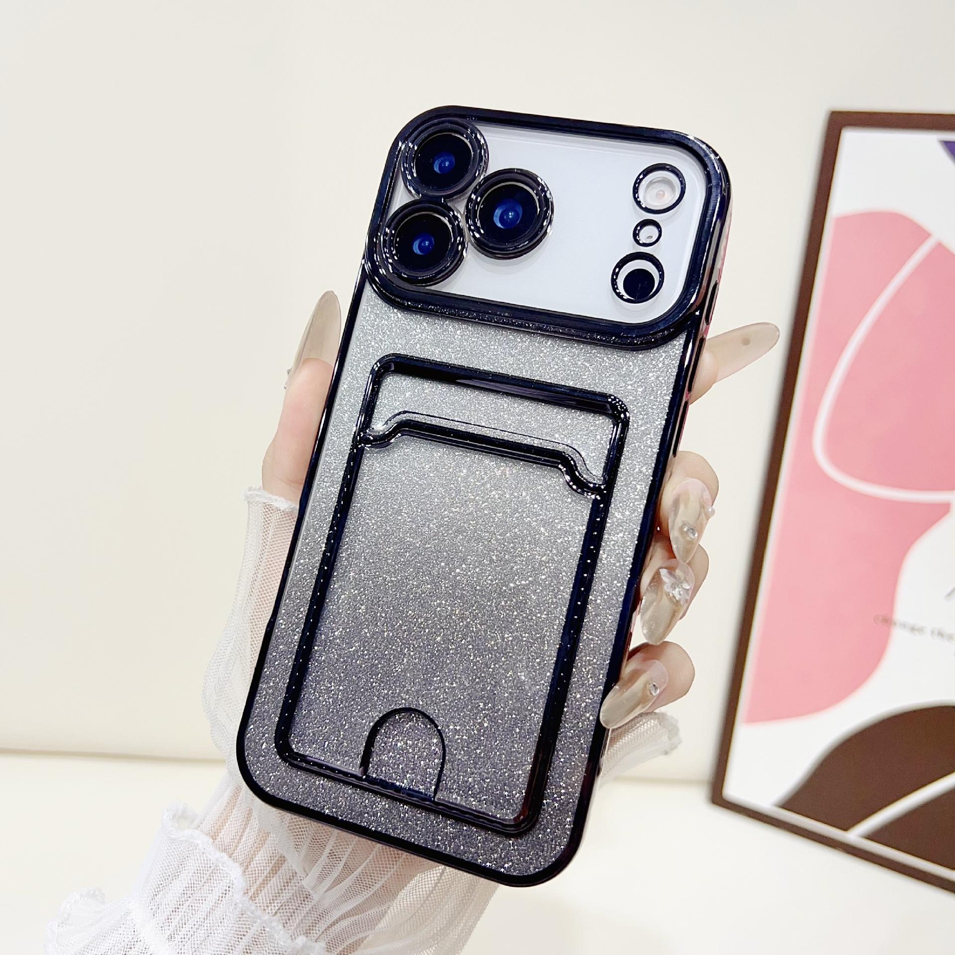 IP17 electroplating glitter mobile phone case Apple 17PROMAX foreign trade explosive mobile phone case 16PRO case is suitable for iPhone17PROMAX