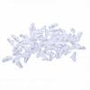 30 Pairs Mini Plastic High Heels Shoes Mini High Heels Doll Shoes for DIY Craft Dollhouse Decor Transparent