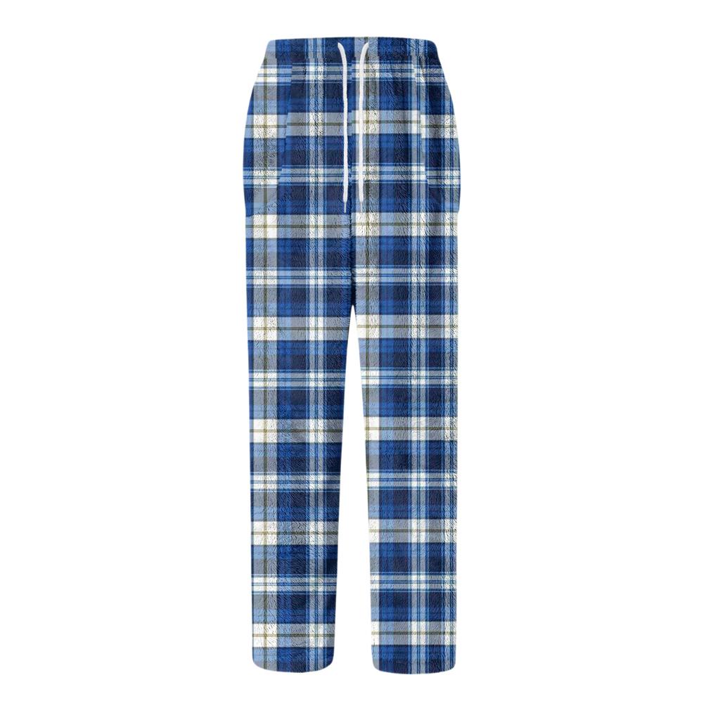 Men's Home Soft Pajama Pants Drawstring With Pockets Casual Sports Pants