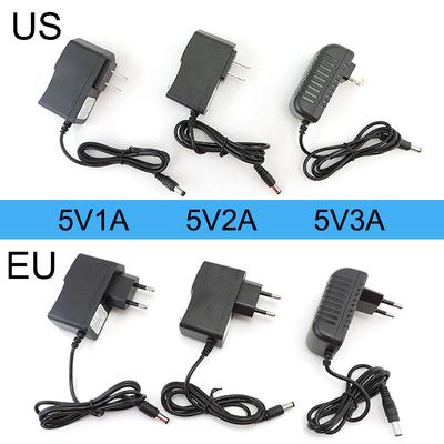 AC zu DC 5V 1A 2A 3A 5V2A Netzteil Adapter EU US 1000ma 2000ma 3000ma AC 100-240V Konverter Ladegerät für LED-Streifen 5,5x2,5mm