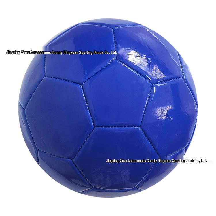 Mehrfarbig optional Nein. 2-5 Fußball zum Maschinennähen – Kann unterschrieben, bemalt und mit speziellen Designs bemalt werden No. 3 (Children Use) blau