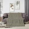 Classic motif C-Checkerboard Throw Soft Warm Throw Blanket for Bedroom Living Room Bed Travel Camping Picnic Gift