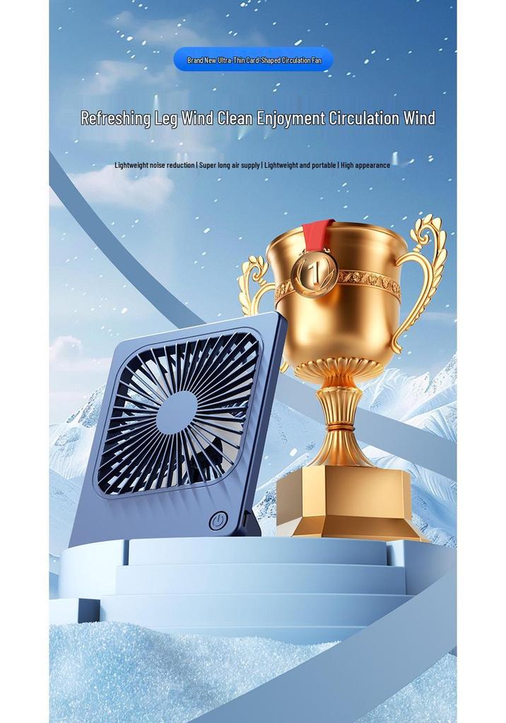 Ultra-Thin High-Power USB Desktop Silent Fan