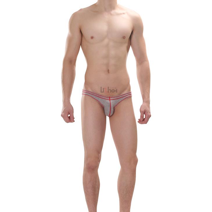 Tuhashe Men's Modal Sports Briefs - Contrast Color, Sweat-Absorbent, Breathable (Style 13022)