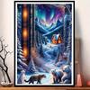 Full Diamond Animal Diamond Decorative Painting Kit 5D Diamond Embroidery Handmade Crafts Rhinestone Art Interior Wall Decor