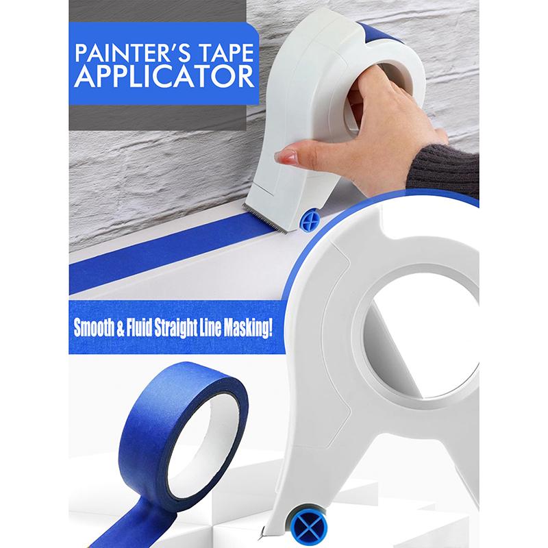 Maler Maskeringstape Applikator Dispenser Maskin Vegg Gulv Emballasje Forseglingsverktøy For 1,88-2" X 60 Yard Standard Tape