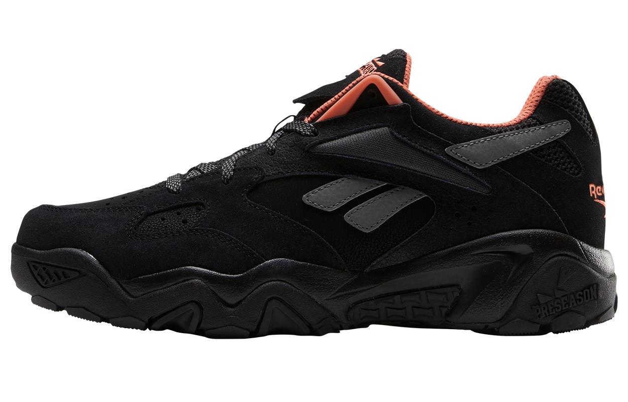 Reebok Preseason 94 Низкие Винтажные Баскетбольные Кроссовки Унисекс Черные 100205105 41