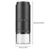 Handheld Electric Coffee Grinding Machine Coffee Bean Grinder with 38 Grinding Setting Digital Power Display 5 Blades