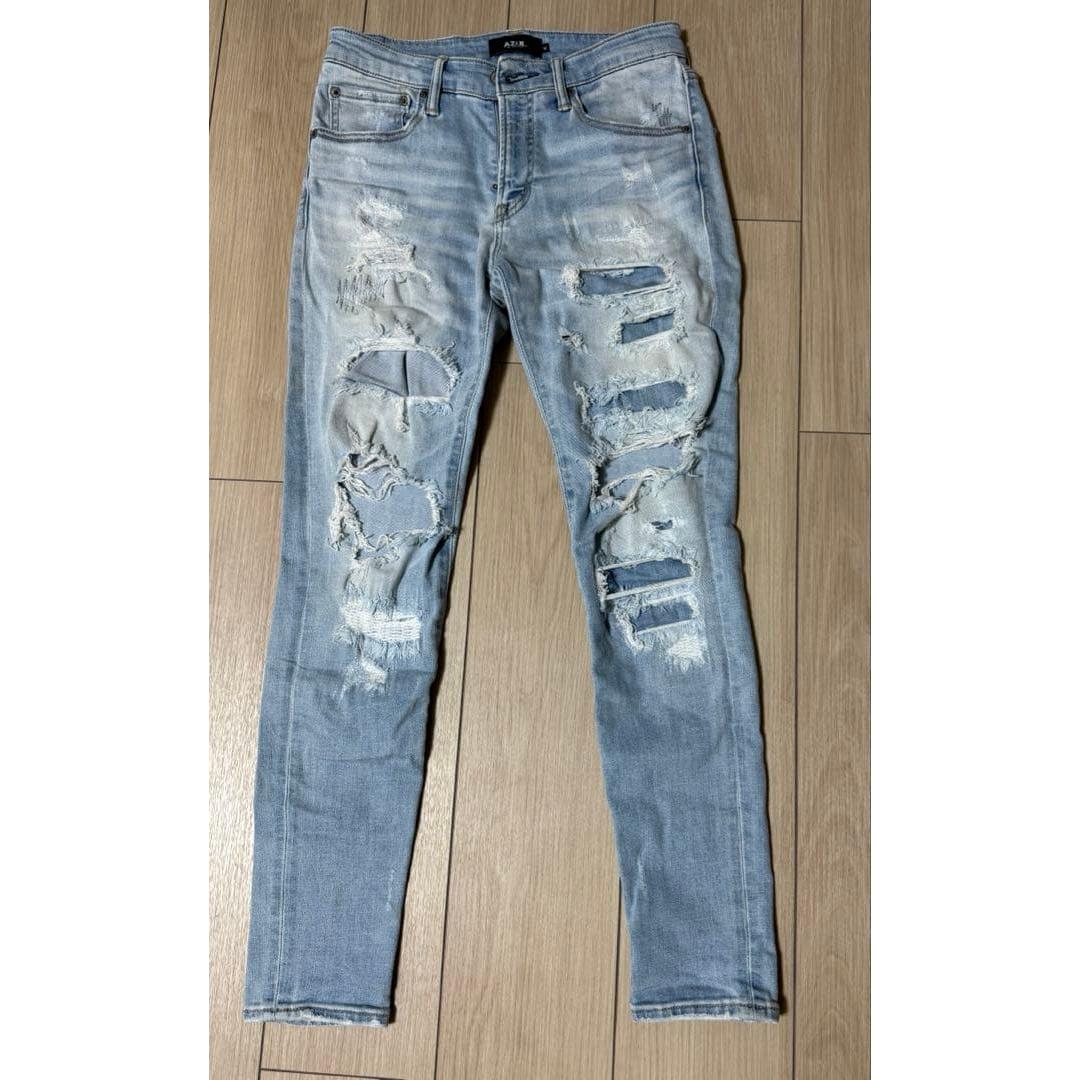 AZUL BY MOUSSY Damaged Denim M