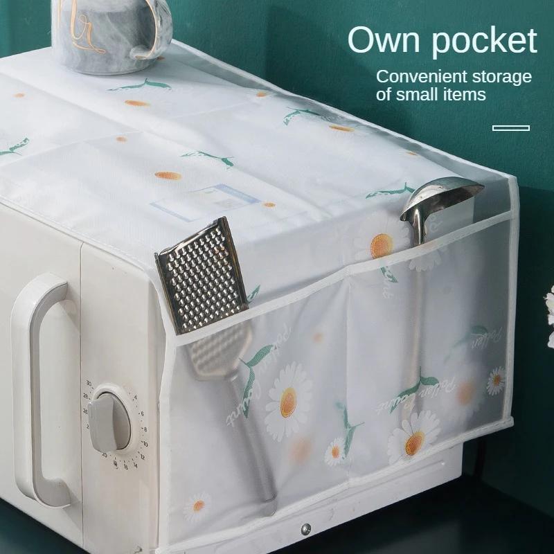 Dust Cover Microwave Cover Refrigerator Dust Cover Universal Oven Cover Oil-proof Beauty Refrigerator Washing Machine Cover