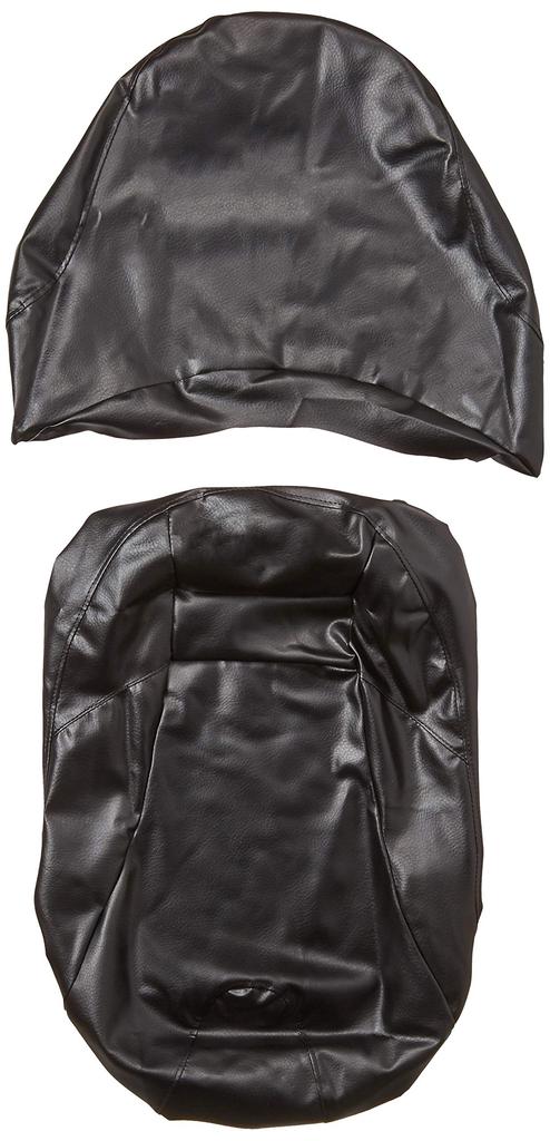 Bike Parts Center Replacement Motorcycle Seat Cover for Yamaha Majesty 250II/C SG03J, Black, SY-101, 402018