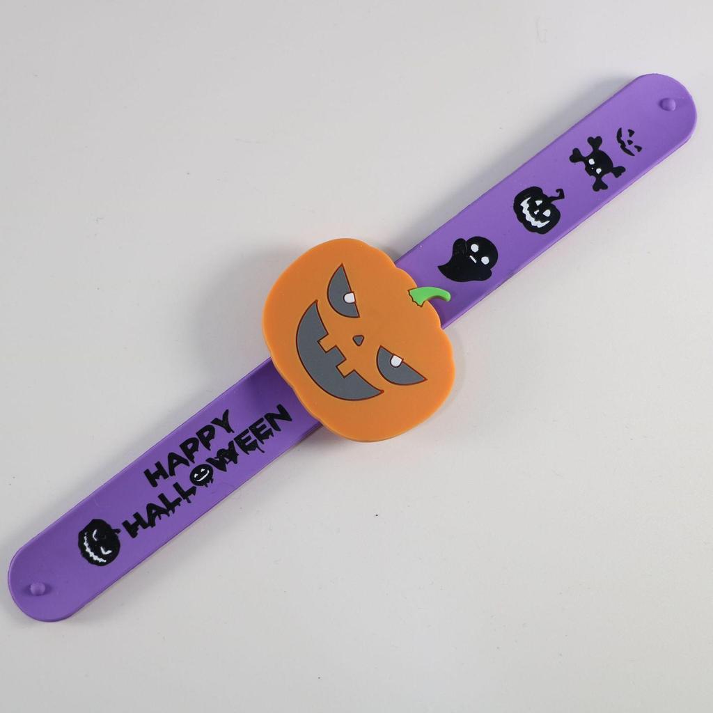 Cartoon Halloween Snap Bracelet for Kids - Creative and Fun Party Decoration