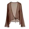 Ju Zhi 2024 Spring/Summer Women's Chinese Style Long Sleeve Sun Protection Cardigan.