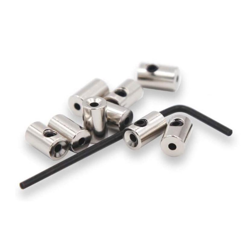 60pcs Brooch Caps and Wrench Locking Pin Back Locking Pin Locking Buckle Locking Pin Back Protector(9mmx5.5mm Silver)
