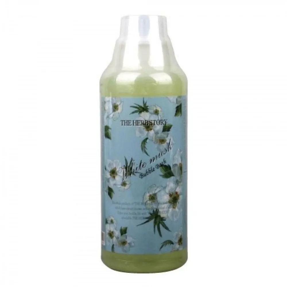 Bubble Bath 010174 Bath Bomb Body Wash Large Size Herbs TR Spa Bubble Bath White Musk Jasmine Perfume x HS 1000ml