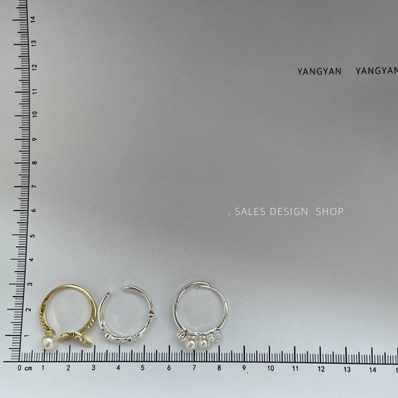 Korean Style Butterfly Hexagram Luxury Fashion Ring