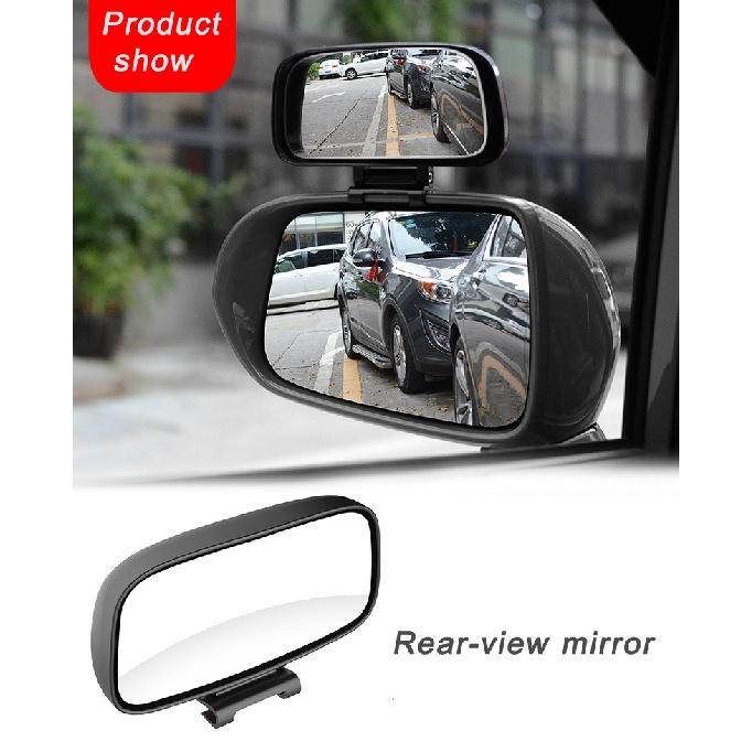 YASOKRO Car Blind Spot Mirror Wide Angle Mirror Adjustable Convex Rearview Mirror for Safety Parking Car Mirror