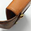 [Pre-Owned] Millie Visetos Metallic Hardware Laurel Leaf Lock Monogram Smooth Envelope Crossbody Bag Coated Canvas Napa Leather Should - Good #1CQ40OW