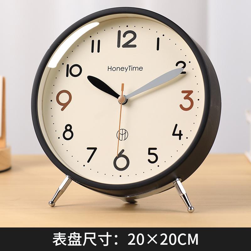 Clock living room 1011 new desktop clock pendulum desktop large clock placement home electronic alarm clock ornament