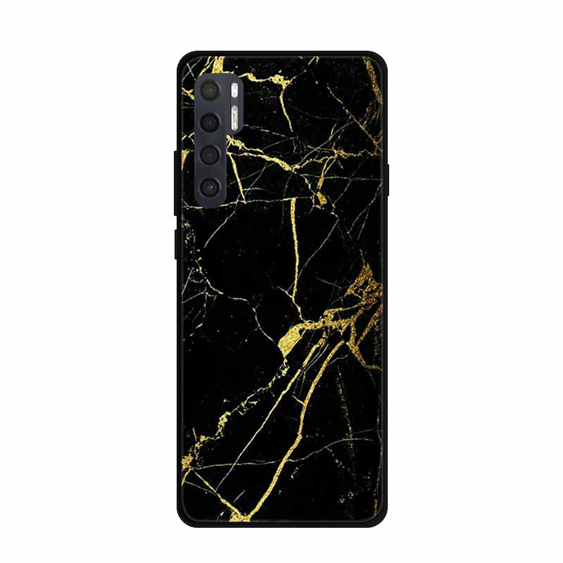 For TCL 20 Pro 5G Cases T810H 6.67" Marble Soft TPU Silicone Back Covers for TCL 20 Pro 5G TCL20Pro 20Pro Phone Cases Fundas Bag