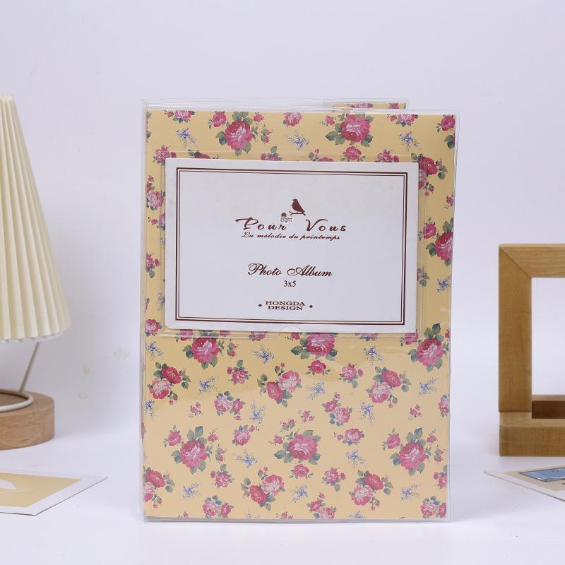 Instax 5-inch PVC Photo Album, Cartoon Design, 2-Pocket, Large Capacity for 80 Pics
