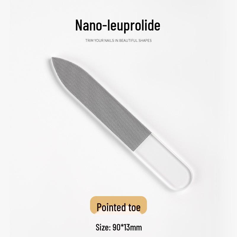 

Нано-стеклянная пилочка для ногтей: Моющийся и безопасный инструмент для полировки и шлифовки для гладких, блестящих ногтей