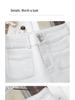 Women's High-Waisted Light Denim Wide-Leg Pants - Slimming, Loose-Fit, Fashionable for Spring & Autumn 2025
