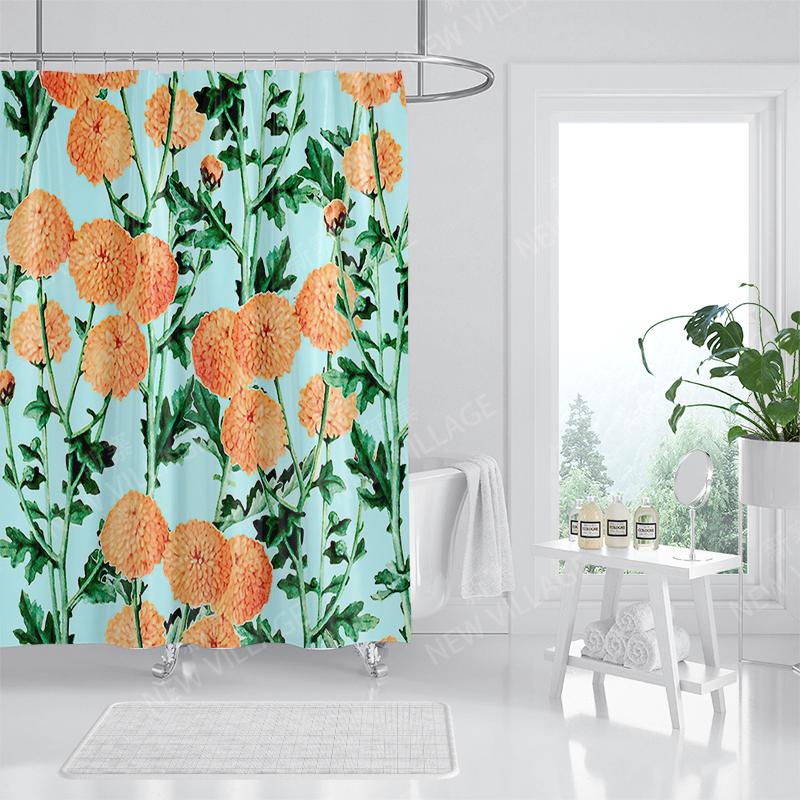 Waterproof Fabric Shower Curtains Bathroom Curtain Accessories Bath Curtain for Shower 180x200cm 240*200 Anime Boho Decoration