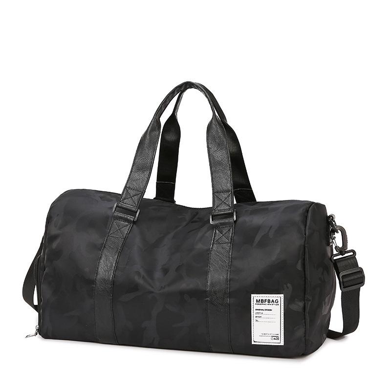 Large Capacity Travel Bag with Shoe Compartment, Wet/Dry Separation, for Sports, Swimming, and Fitness