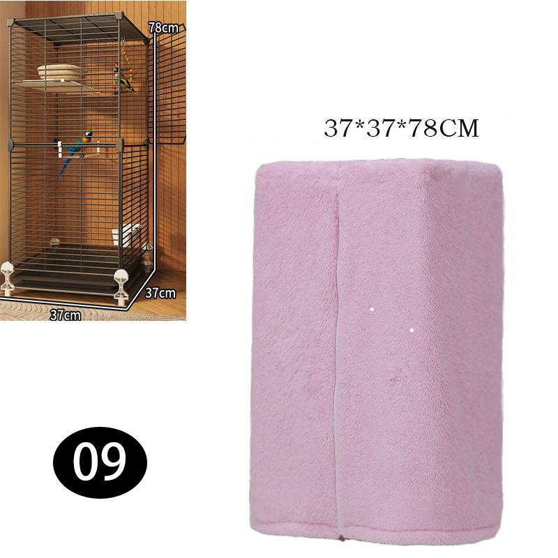 Multi-sizes Large Bird Cage Cover Sunscreen Warm Dust Cover Winter Pet Bird Parrot Cage Shading Pet Products Bird Supplies
