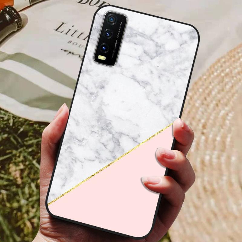 For Vivo Y11S Case Silicone Soft TPU Phone Cover For Vivo Y12s V2027 Case Cartoon Case Protective Bumper For Vivo V2032 Y11s