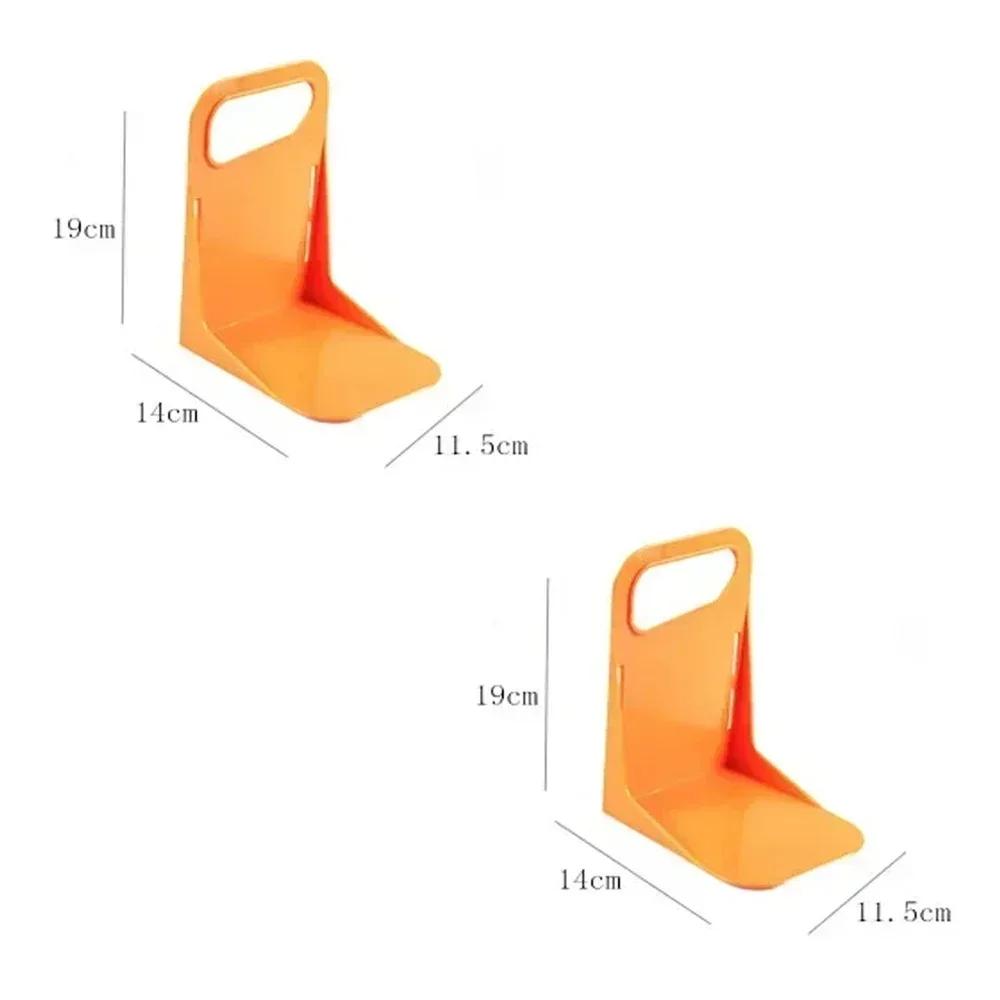 New 1/2pc Car Trunk Storage Box Fixed Partitio Multifunctional Car Back Luggage Box Stand Car Plastic Baffle Adjustable Distance