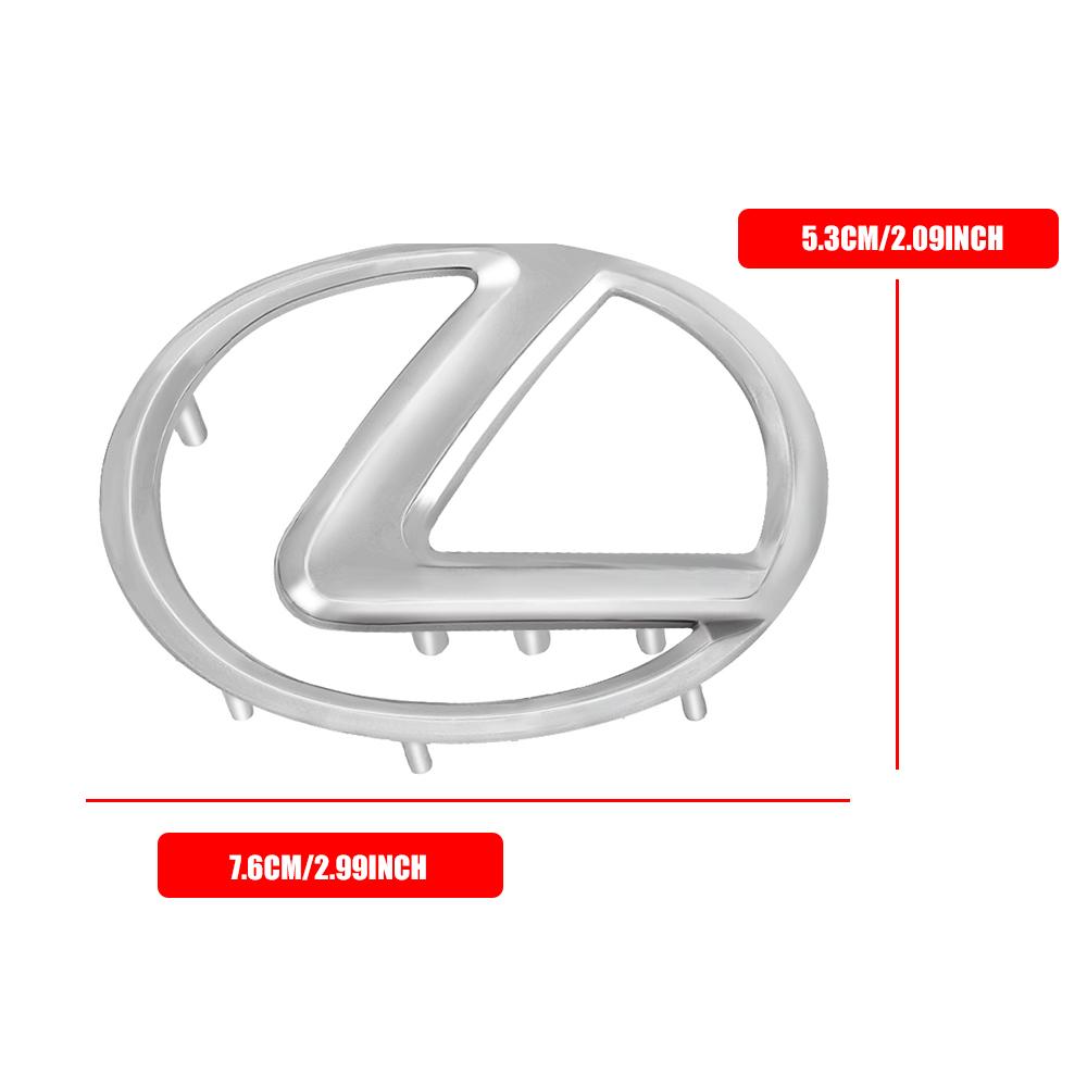 Car Steering Wheel Center Logo Emblem For Lexus ES300 RX330 RX300 GS300 IS250 IS200 CT200h IS300 NX RX LX GX GS Auto Accessories