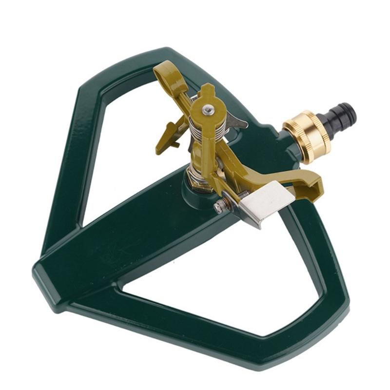 Automatischer Rotationsregner Hochleistungs-Metallregner für vollständige 360°-Wasserverteilung in Gärten und Rasenflächen