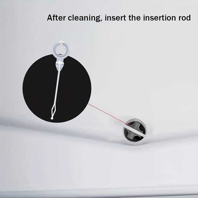 Kühlschrank Abflussloch Verstopfungsentferner Set, Abflussreinigungswerkzeug, Bürste, Wassereinspritzrohr, weicher Schlauch, verwendet zum Entfernen von Kühlschrankrückständen und Schmutz