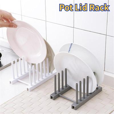 Kuchyňský organizér Stojan na poklici Nerez Držák na lžíci Poklice na hrnce Polička na hrnce Stojan na vaření Stojan na poklice na pánev Kuchyňské doplňky