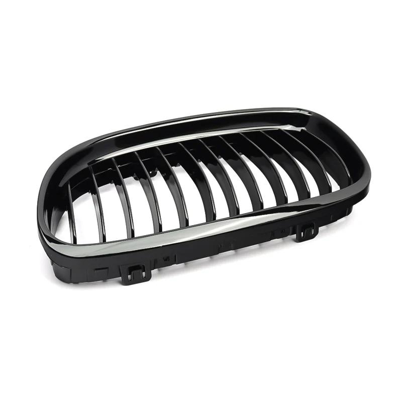 Glänzendes Schwarzes Auto Front Nierengrill Gitter für BMW E90 E91 LCI 325i 328i 335i 4D 2009 2010 2011 5113767 5113768