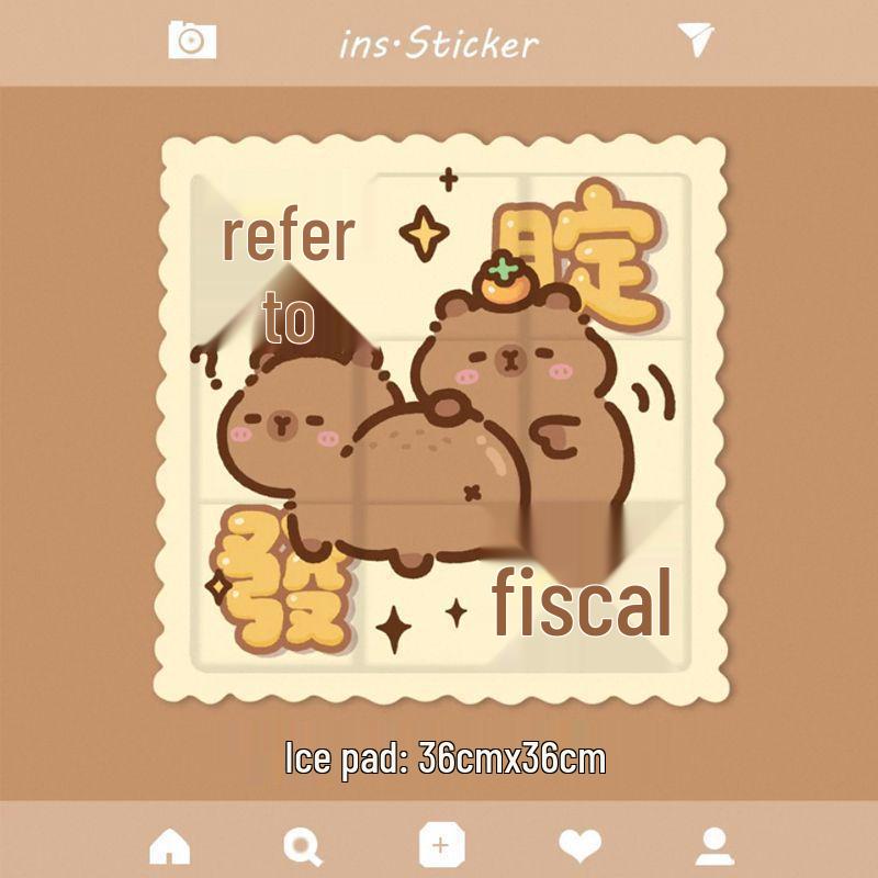 Wealth Throne Summer Ice Chair Cushion - Water-Free Cooling Pad for Office Desk or Dorm 890₽