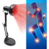 E27 Base 150W Infrared Therapy Light - 360° Clamp | Beauty & Health Home Muscle Relief Spa Lamp (White)