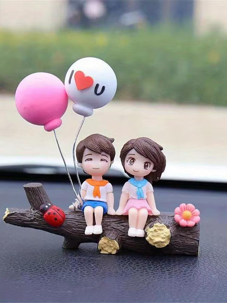 

1 шт. Новая пара на ветке дерева Украшение для автомобиля Креативное украшение для автомобиля Модные креативные автомобильные аксессуары Автомобильные украшения синий