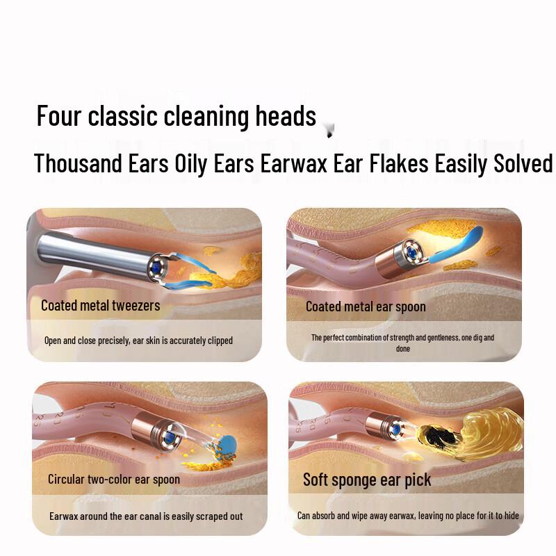 Bebird HD Visual Earwax Remover with Tweezers